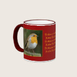Robin on Post Mug