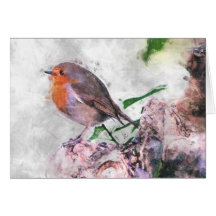 Robin Redbreast Greeting Cards