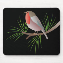 Robin Redbreast Mousemat