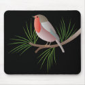 Robin Redbreast mousepads