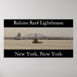 Robins Reef Lighthouse Print