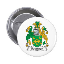 Robinson Family Crest Pin