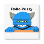 , Robo-pussy - Customised magnets