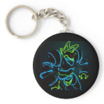 Robo-Raver Keychain