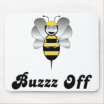 Robobee Bumble Bee Buzz Off Mousepad