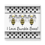 Robobee Bumble Bee Customisable Magnet