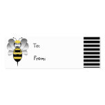 Robobee Bumble Bee Gift Tag business cards