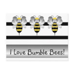 Robobee Bumble Bee Postcard