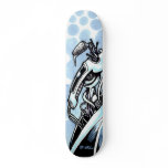 Robomic Board in Blue Skate Board Decks