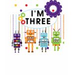 Robot 3rd Birthday T shirts and Gifts