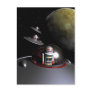 ROBOT - 7 Saucers Postcard