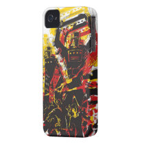Robot Attack iPhone 4 Case