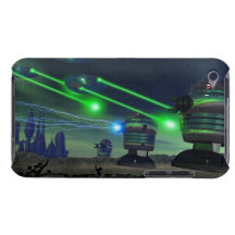Robot Attack iPod Touch Case-Mate Case