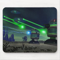 Robot Attack Mousepad