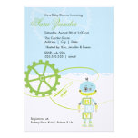 Robot Baby Shower Invitations  |  Boy