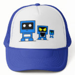 robot.blue-collection trucker hat