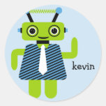 Robot Boy Sticker