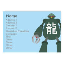 Robot - Chubby business cards