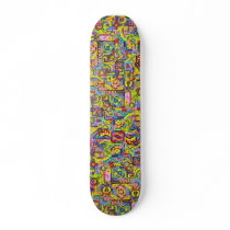 "Robot " custom skateboard