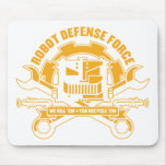 Robot Defence Force Mousepad