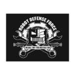 Robot Defence Force Postcard