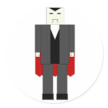 Robot Dracula stickers