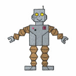 Robot embroidered shirts