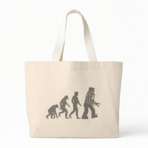 Robot Evolution Tote Bag