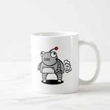 Robot Fart Mugs