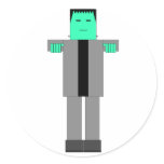 Robot Frankenstein stickers