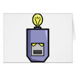 Robot Heads Greeting Cards