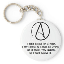 Robot Logic Key Chains