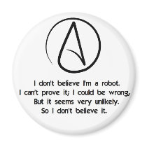 Robot Logic Fridge Magnets