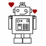 Robot Love photo sculptures