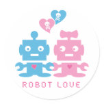 Robot Love Sticker