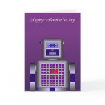 Robot Love Valentine Card