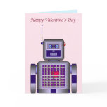 Robot Love Valentine Card