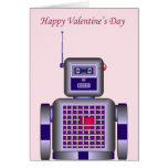 Robot Love Valentine Card