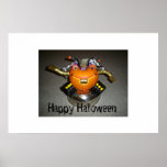 Robot Pumpkin posters