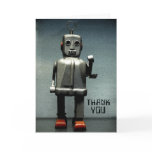 Robot Red Shoes Card