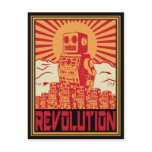 Robot Revolt postcards