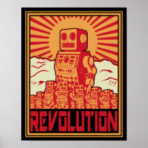 Robot Revolution Posters