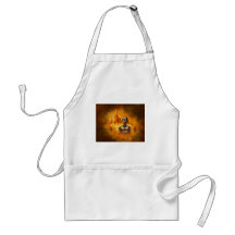 robot revolution scifi aprons