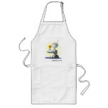 Robot serving cake aprons