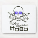 Robot Skeleton Hobo mousepads