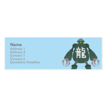 Robot - Skinny business cards