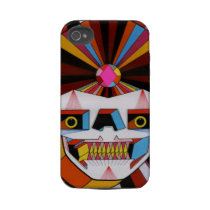 robot skull iphone 4 tough cover