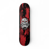 Robot Skull Skateboard