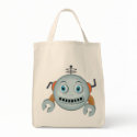 Robot Smiley bags