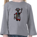 robot t-shirts